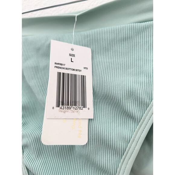 L*Space Frenchi Bottom Bitsy in High Tide Green L NWT - Picture 7 of 8